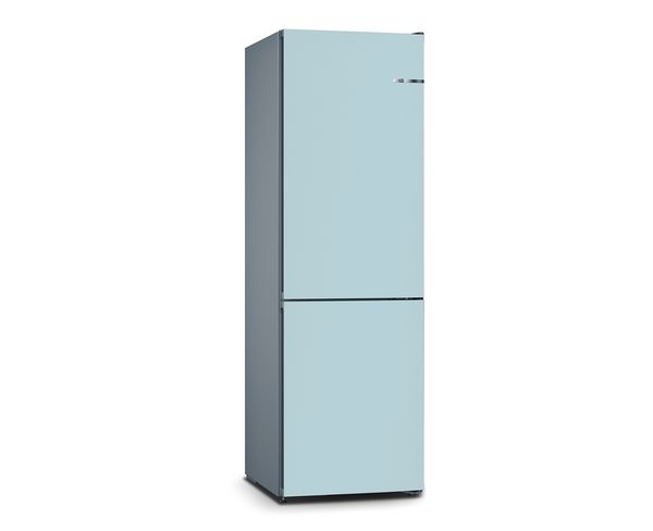Combiné réfrigérateur-congélateur Vario Style ou four Série 8 de Bosch en couleur brun café.