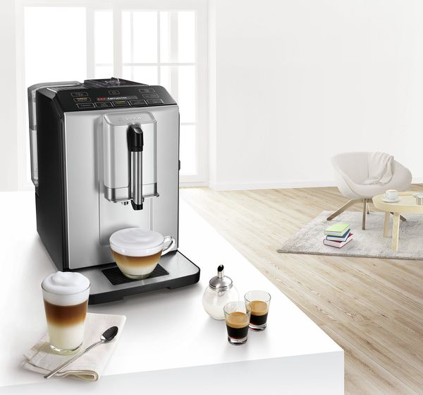 Täisautomaatsed espressomasinad Boschilt: nautige täiuslikku barista-stiilis kohvi.