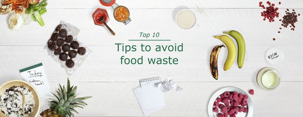 Avoid food waste tips