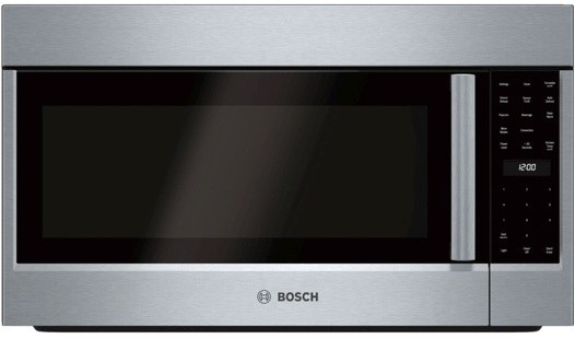 Bosch over the range microwaves