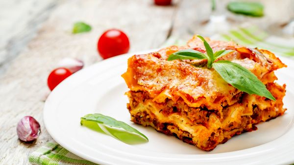 receta lasagna bolognesa