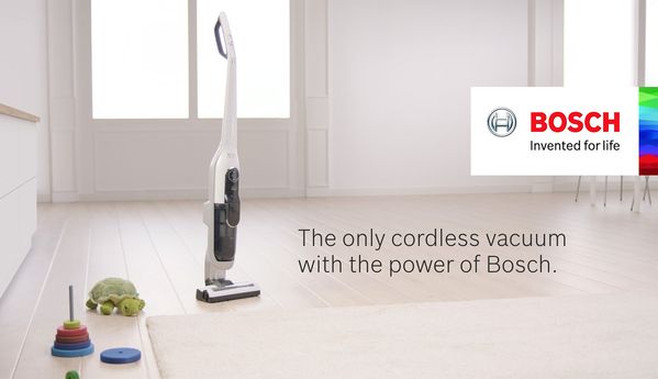 Athlet vacuum cleaners at Bosch