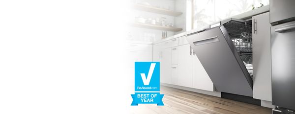 “The Bosch 800 Series is the best dishwasher we’ve ever tested.”