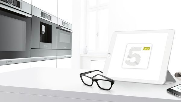 register your appliance with tablet and glasses