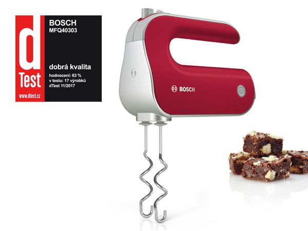 Doporučujeme designový ruční šlehač Bosch MFQ40303