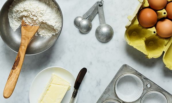 Bosch sweepstakes table with baking ingredients