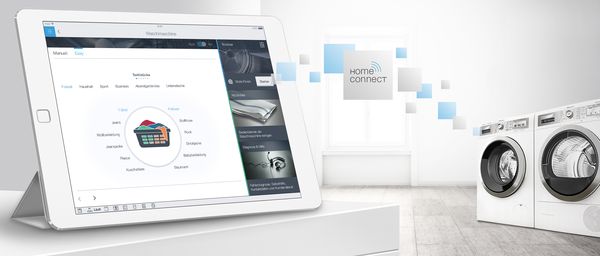 Bosch Waschmaschinen und Trockner mit Home Connect Funktion