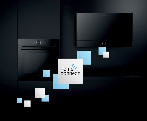 carbon black Home Connect.