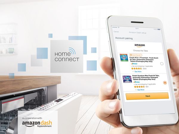 Home Connect - Amazon Dash Replenishment