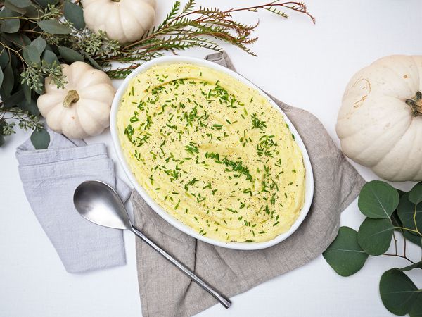 bosch kitchen stories creamy garlicky mashed potatoes recipe thanksgiving