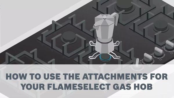 How to use the Accessories for your Bosch FlameSelect Gas Hob