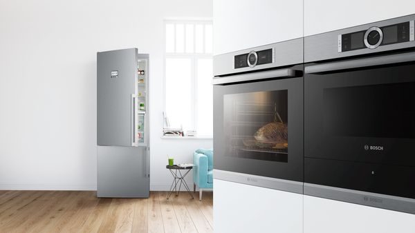 Ventajas de cocinar con un horno de vapor Bosch.