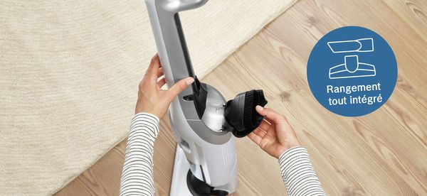 Des accessoires intégrés toujours à portée de main