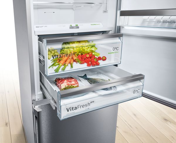 Bosch kombiskap med VitaFresh