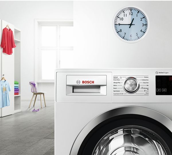 Cudidado de la ropa con lavadoras Serie 6 y 8 de Bosch.