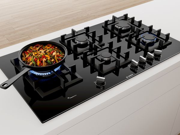 Our gas cooktop surfaces