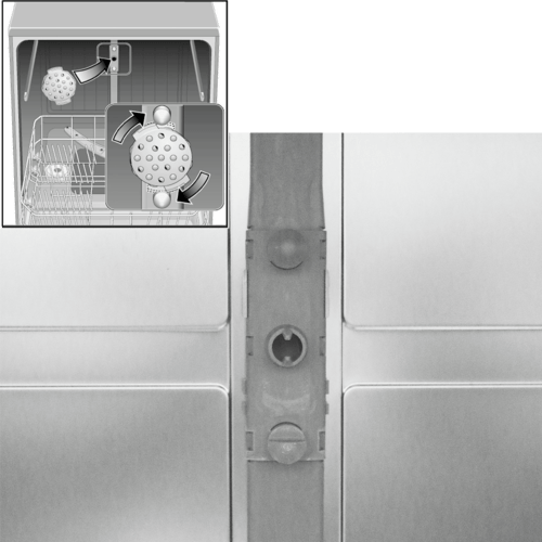 BOSCH 00167301 Spray head For dishwashers