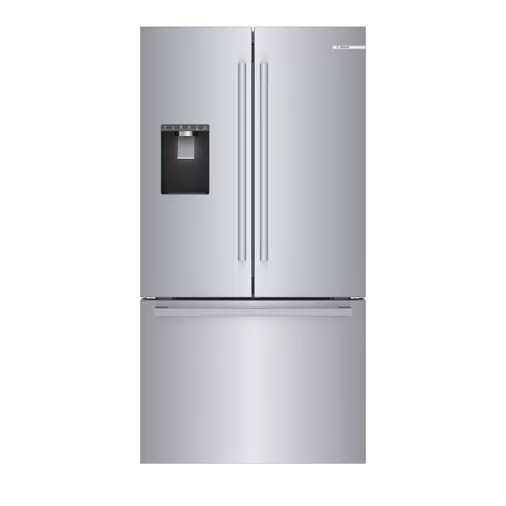 Combo Refrigerator & Ice Maker - Black Cabinet with White Door