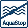 Aqua stop feature icon