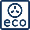 Hot air eco symbol icon