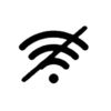 Wifi is switched on but unable to connect symbol