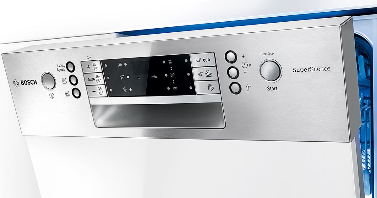 Opvaskemaskine symbolers og betydning - Bosch