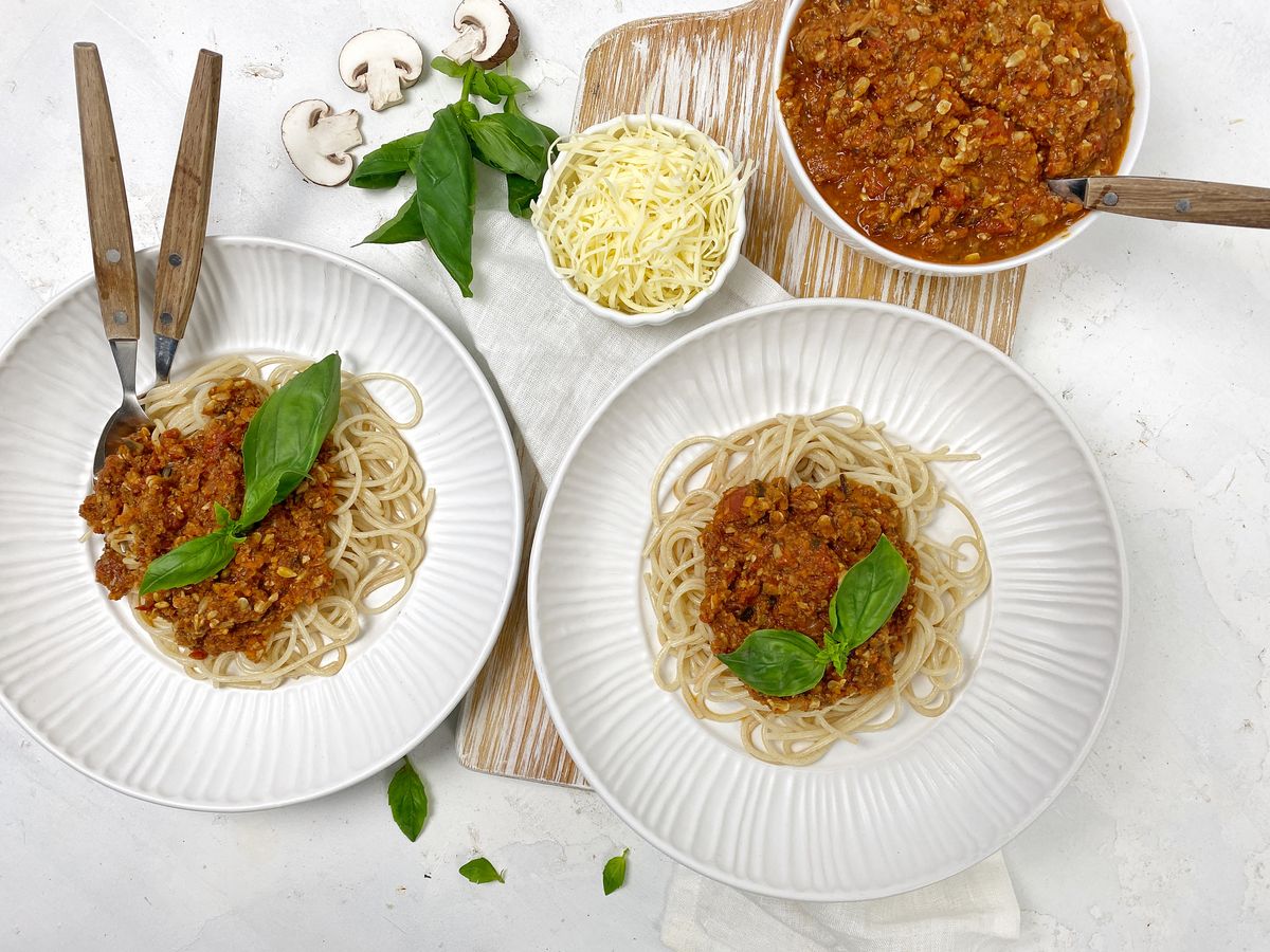 Foodwerks Vegane Champignons Bolognese