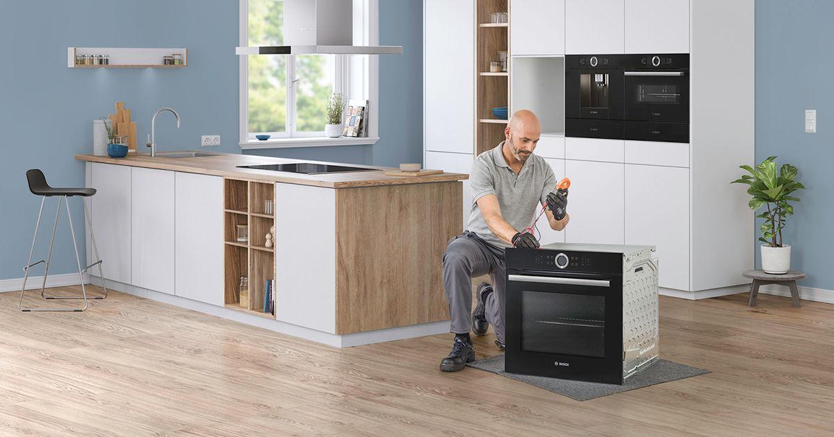 Repairs with the Bosch Home Appliances Service