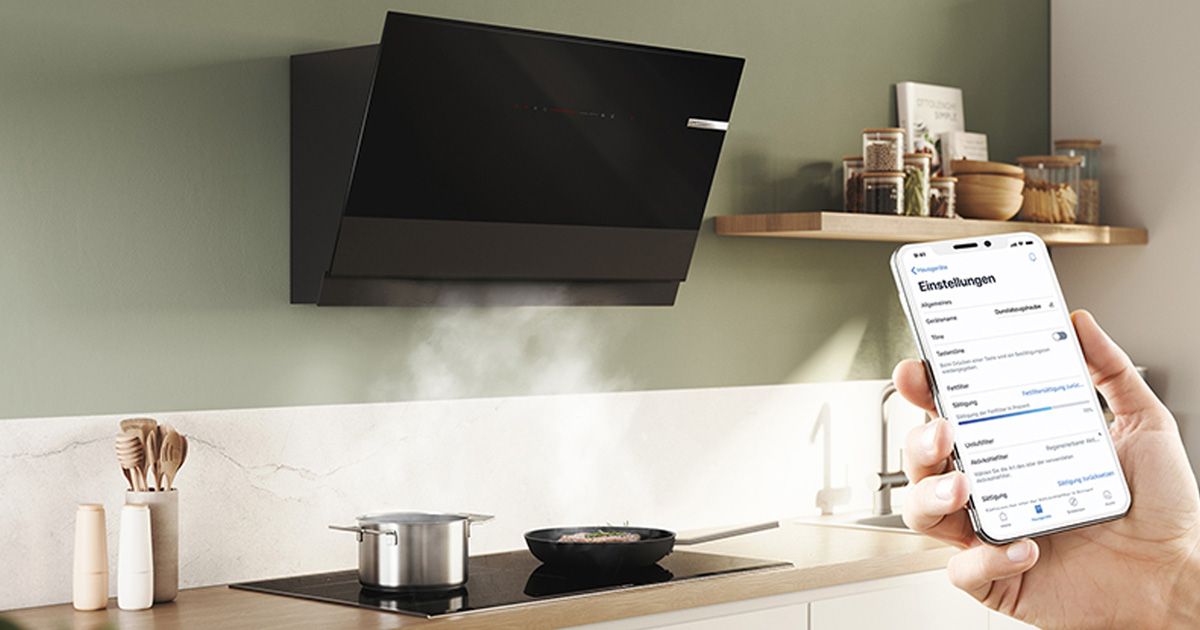 Варочные поверхности и вытяжки Bosch с технологией Home Connect ...