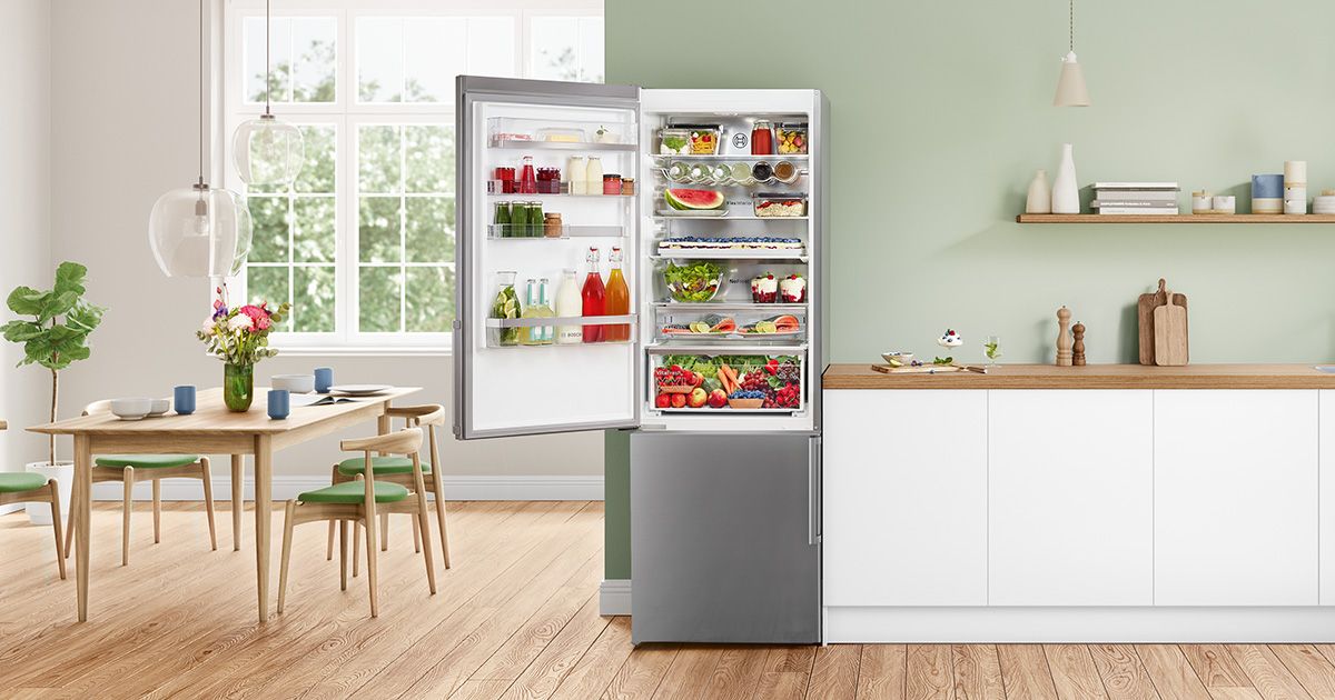 Skrócona instrukcja uruchamiania chłodziarki i zamrażarki | Bosch