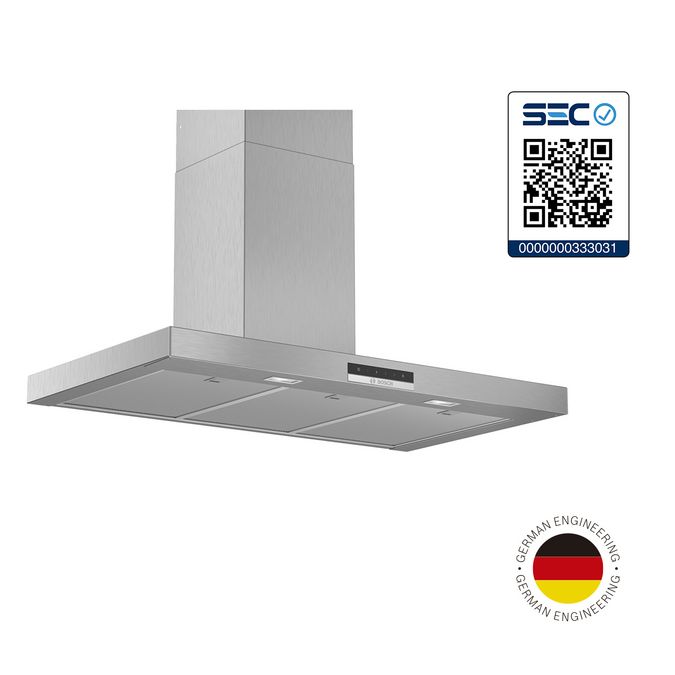 Serie 4 wall-mounted cooker hood 90 cm Acero inoxidable DWB96DM50 DWB96DM50-7