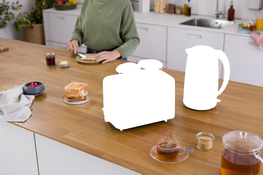 Tostador corto DesignLine Rojo TAT3P424 TAT3P424-9