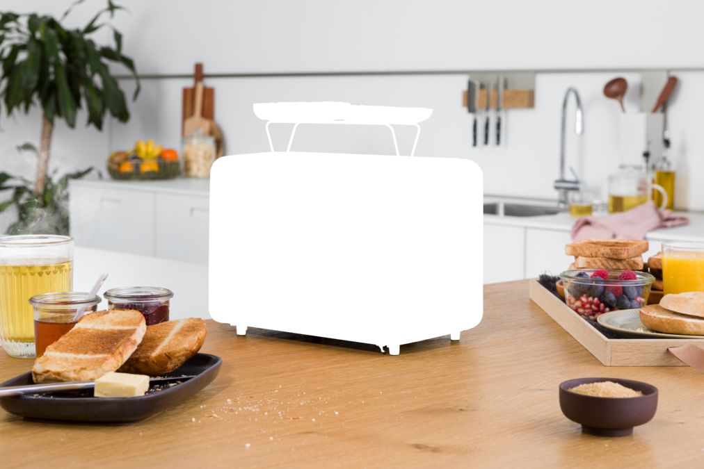 Brödrost DesignLine Vit TAT3P421 TAT3P421-9