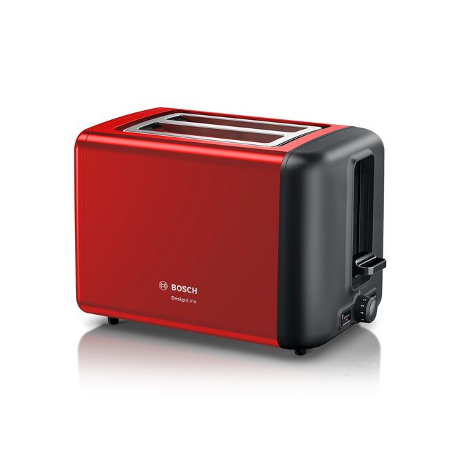 Tostador corto DesignLine Rojo TAT3P424 TAT3P424-7