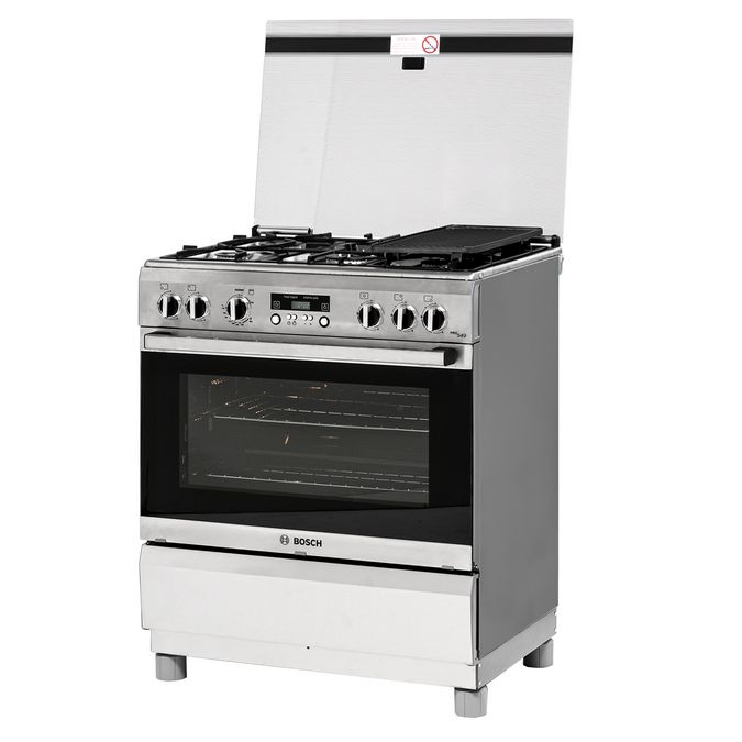 Serie 4 Cocina de gas de libre instalación Acero inoxidable HSK12I26SE HSK12I26SE-6