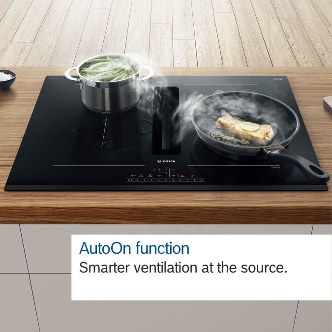 Series 6 Induction hob with integrated ventilation system 70 cm surface mount without frame PVQ731F15E PVQ731F15E-5