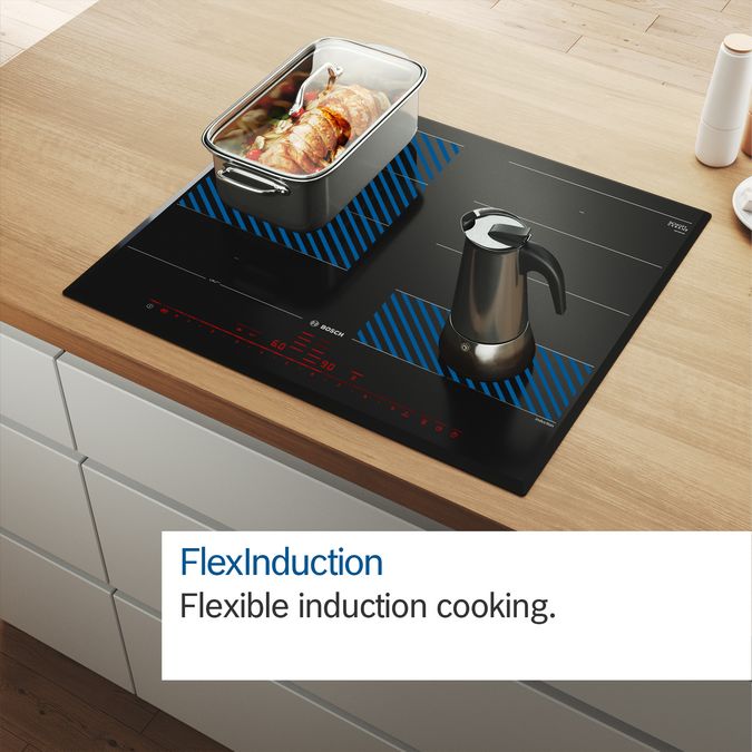 Serie | 6 Induction hob 90 cm Black, surface mount with frame PXX275FC1E PXX275FC1E-5
