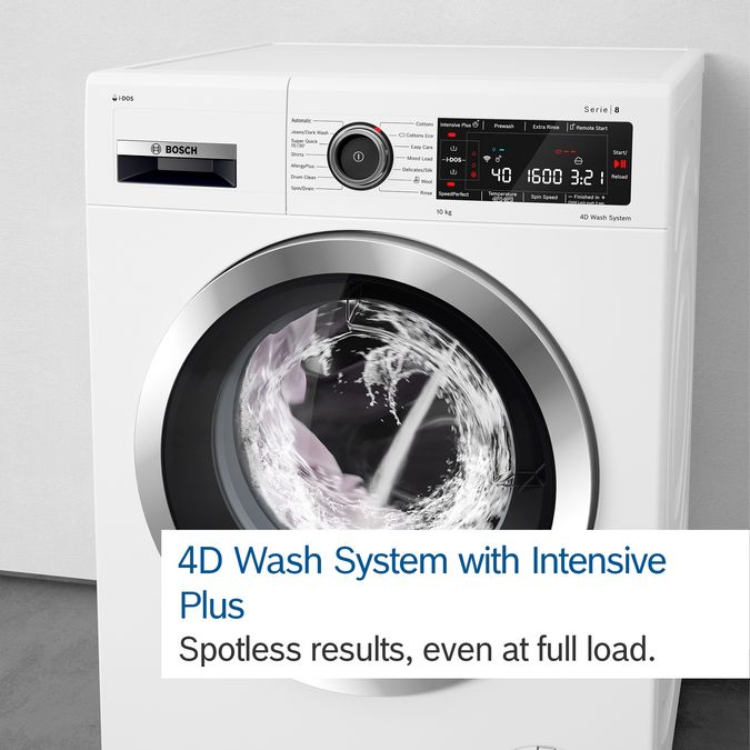 Serie | 8 Washing machine, front loader 9 kg 1400 rpm WAV28KH3GB WAV28KH3GB-9