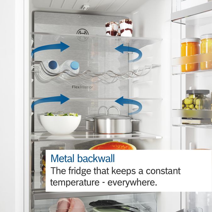 Series 6 Free-standing fridge-freezer with freezer at bottom 203 x 60 cm Stainless steel (with anti-fingerprint) KGN39AIAT KGN39AIAT-13