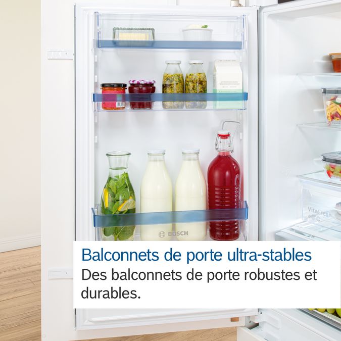 Série 6 Réfrigérateur intégrable avec compartiment de congélation 102.5 x 56 cm Charnières plates SoftClose KIL32ADD1 KIL32ADD1-6