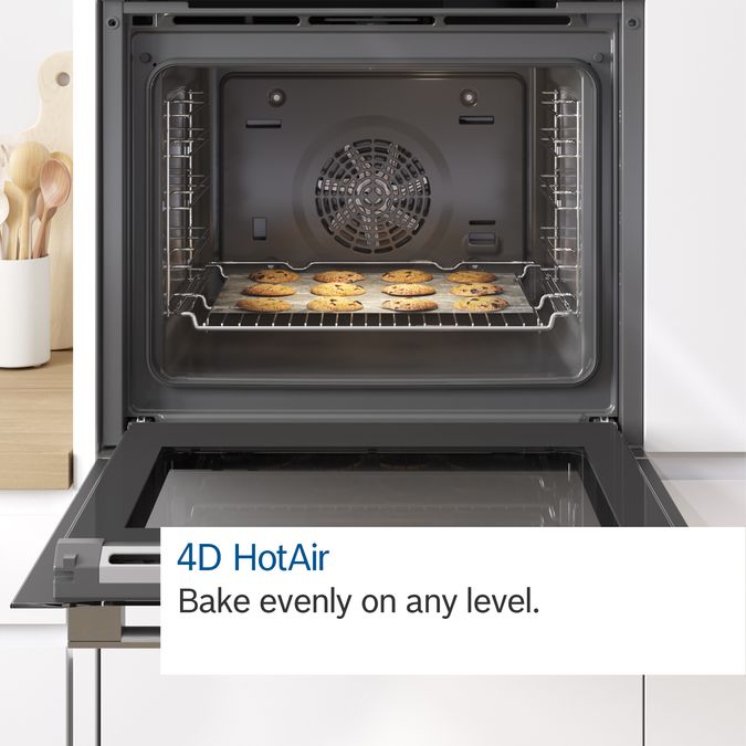 Serie | 8 Built-in oven 60 x 60 cm Black HBG633BB1B HBG633BB1B-6