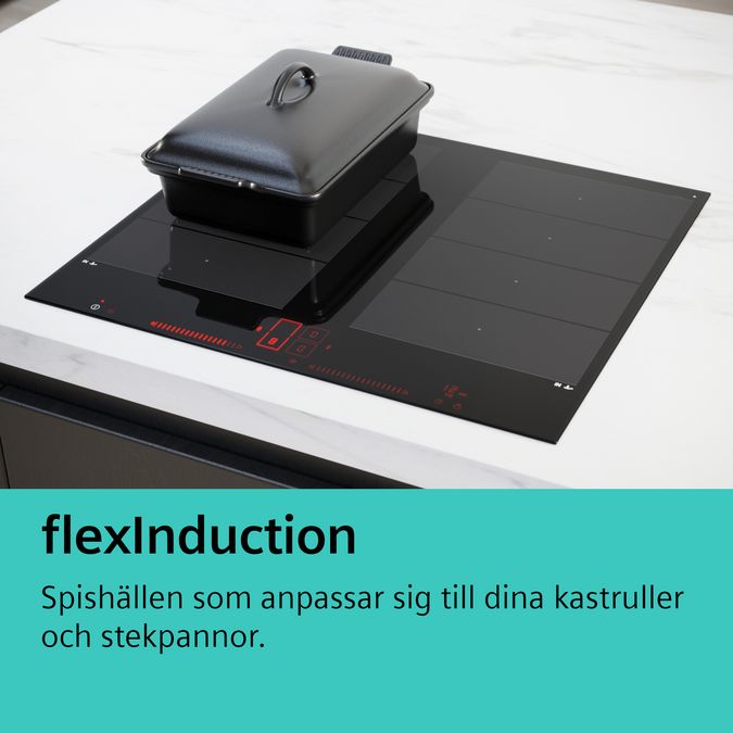 iQ700 Gashäll 90 cm Glaskeramik, Svart ER9A6SB70 ER9A6SB70-8