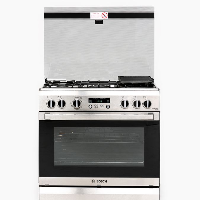 Serie 4 Cocina de gas de libre instalación Acero inoxidable HSK12I26SE HSK12I26SE-2