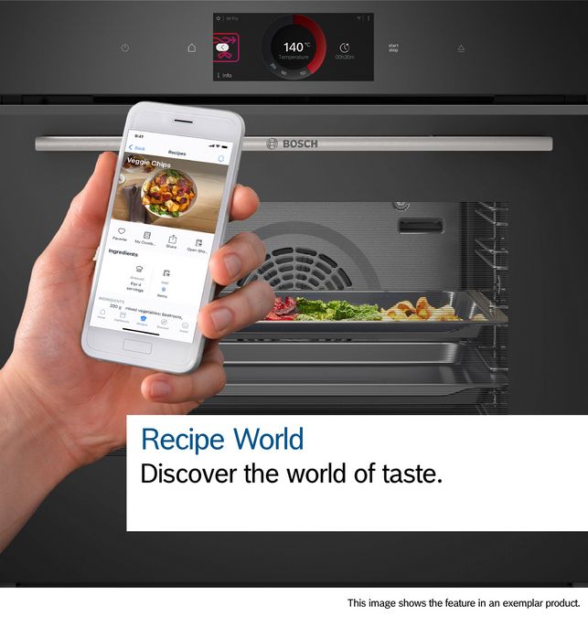 Serie 8 Horno 60 x 60 cm Negro HBG7541B1 HBG7541B1-8