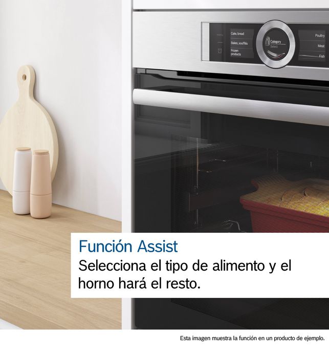 Serie 8 Horno 60 x 60 cm Acero inoxidable HBG6764S1 HBG6764S1-7