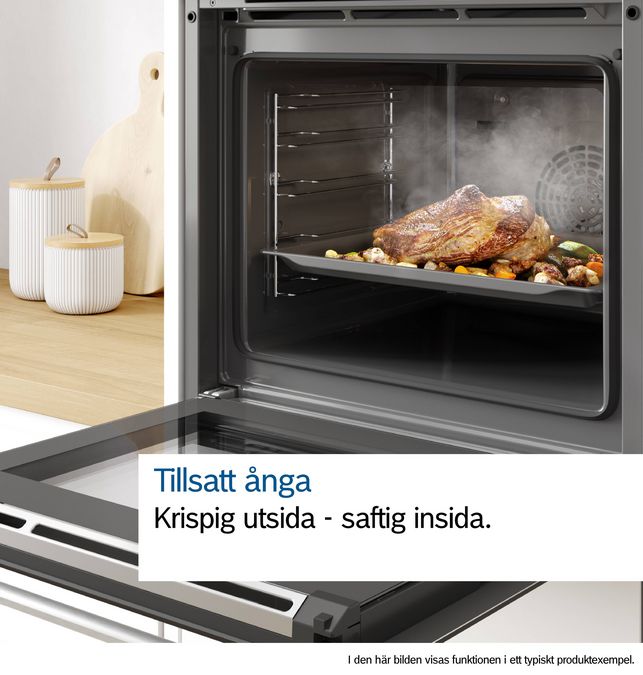 Serie 8 Kompakt ångugn 60 x 45 cm Carbon black CSG856NC1 CSG856NC1-7