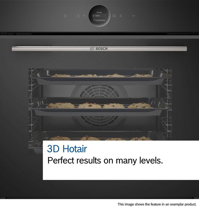 Serie 8 Horno 60 x 60 cm Negro HBG7541B1 HBG7541B1-10