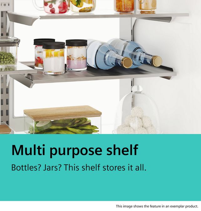 iQ700 Kylskåp 186 x 60 cm Borstat stål med antiFingerprint KS36FPIDP KS36FPIDP-8