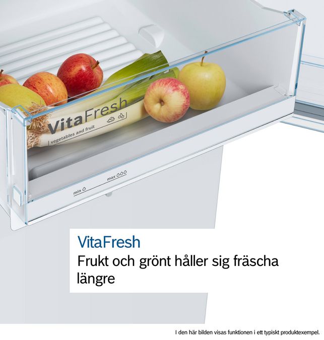 Serie 4 Kombinerad kyl/frys 186 x 60 cm Inox-Look KGV36VLEAS KGV36VLEAS-7