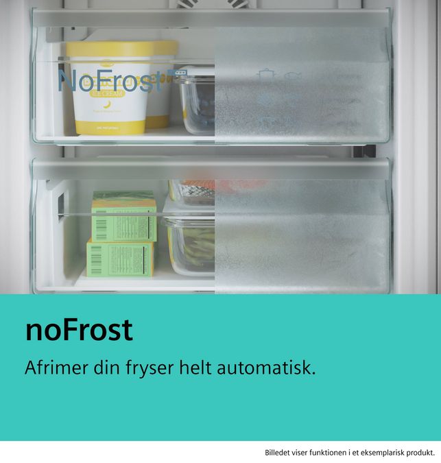 iQ300 Køle-/fryseskab 203 x 70 cm Fingeraftryk afvisende børstet stål , Total noFrost KG49N2IDF KG49N2IDF-10